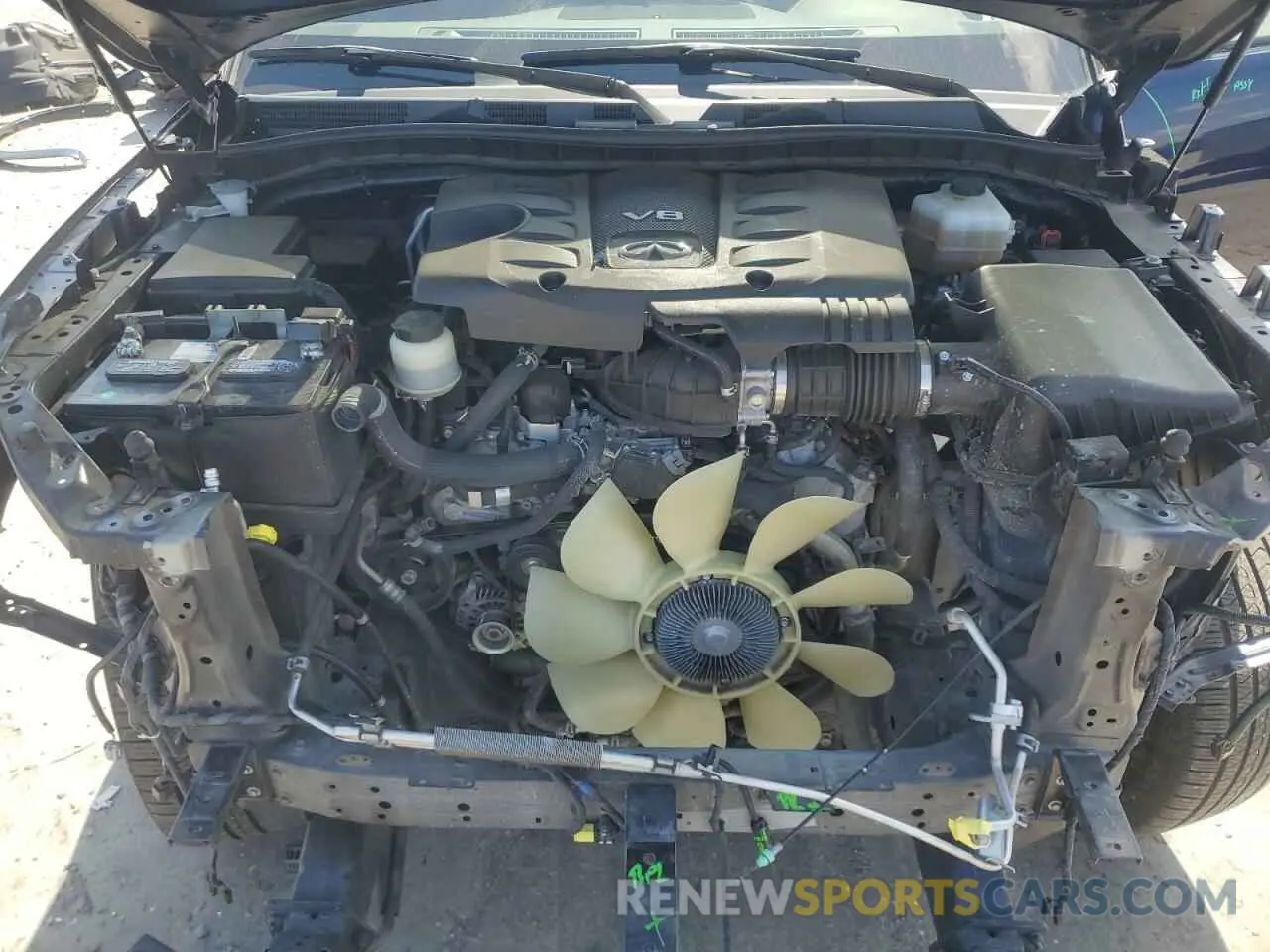 12 Photograph of a damaged car JN8AZ2NE2L9251570 INFINITI QX80 2020