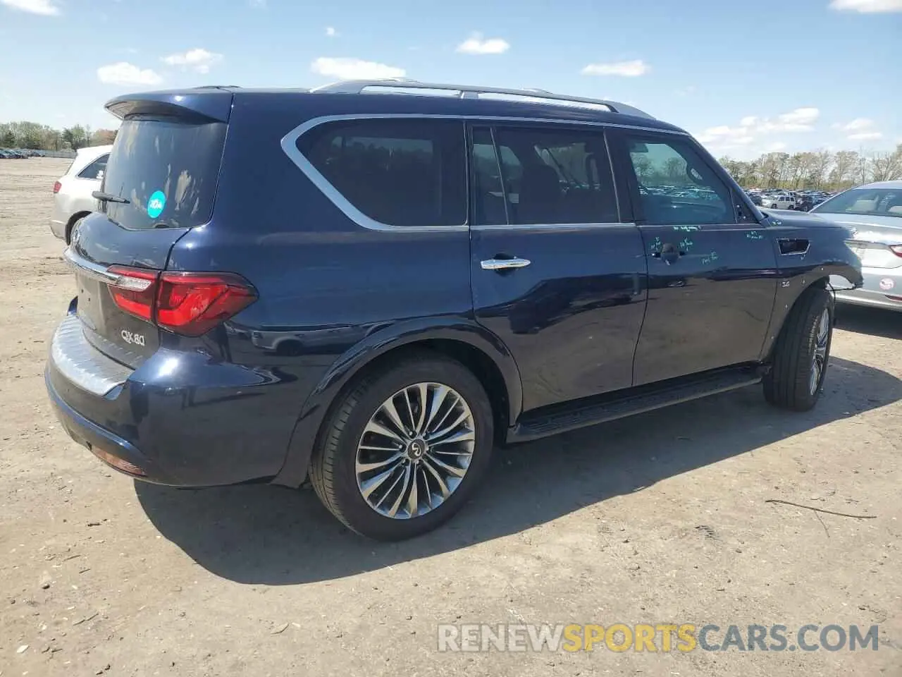 3 Photograph of a damaged car JN8AZ2NE2L9251570 INFINITI QX80 2020