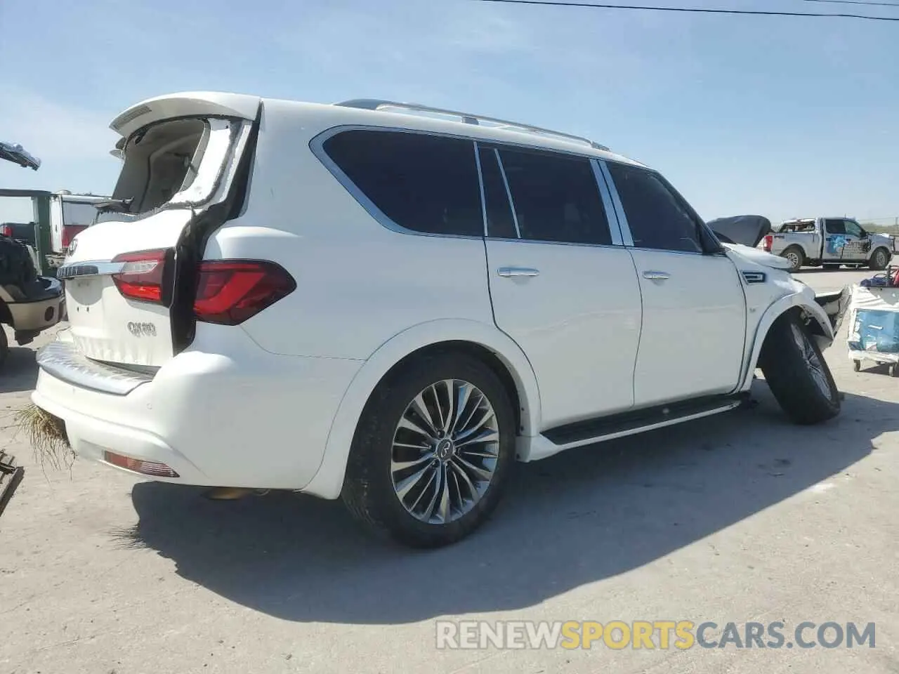 3 Photograph of a damaged car JN8AZ2NE2L9252153 INFINITI QX80 2020