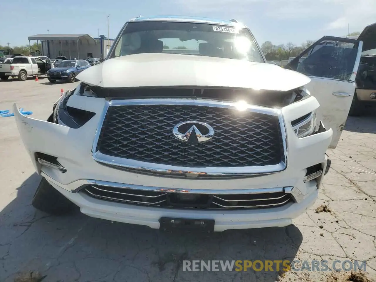 5 Photograph of a damaged car JN8AZ2NE2L9252153 INFINITI QX80 2020