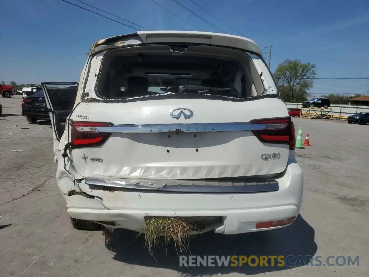 6 Photograph of a damaged car JN8AZ2NE2L9252153 INFINITI QX80 2020