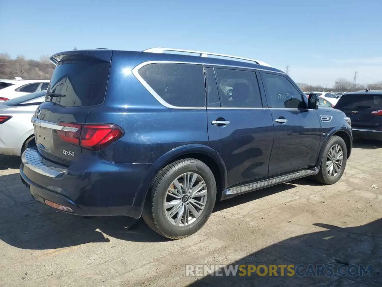 3 Photograph of a damaged car JN8AZ2NE2L9255411 INFINITI QX80 2020