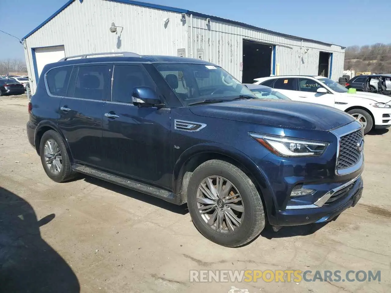 4 Photograph of a damaged car JN8AZ2NE2L9255411 INFINITI QX80 2020