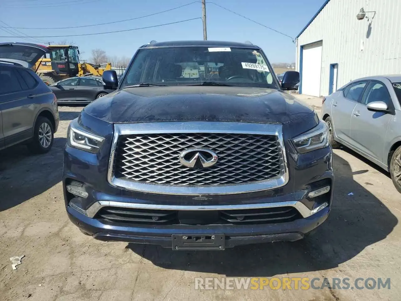 5 Photograph of a damaged car JN8AZ2NE2L9255411 INFINITI QX80 2020