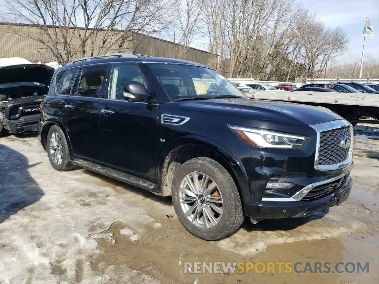 4 Photograph of a damaged car JN8AZ2NE4L9251232 INFINITI QX80 2020