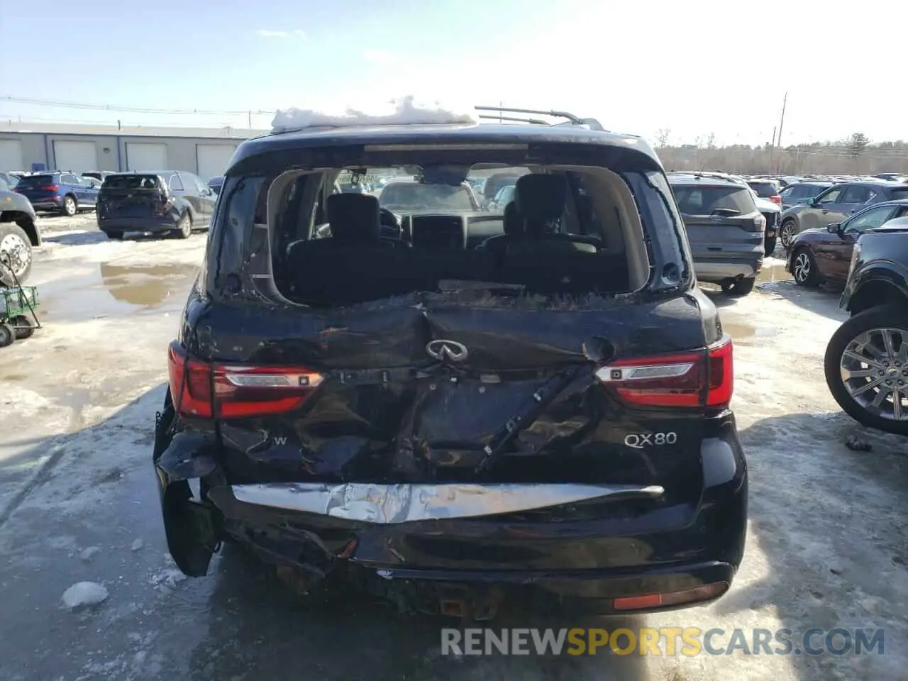 6 Photograph of a damaged car JN8AZ2NE4L9251232 INFINITI QX80 2020
