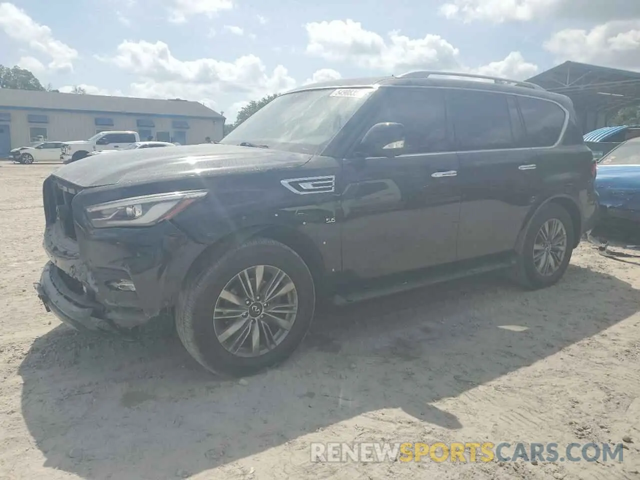 1 Photograph of a damaged car JN8AZ2NE7L9255940 INFINITI QX80 2020