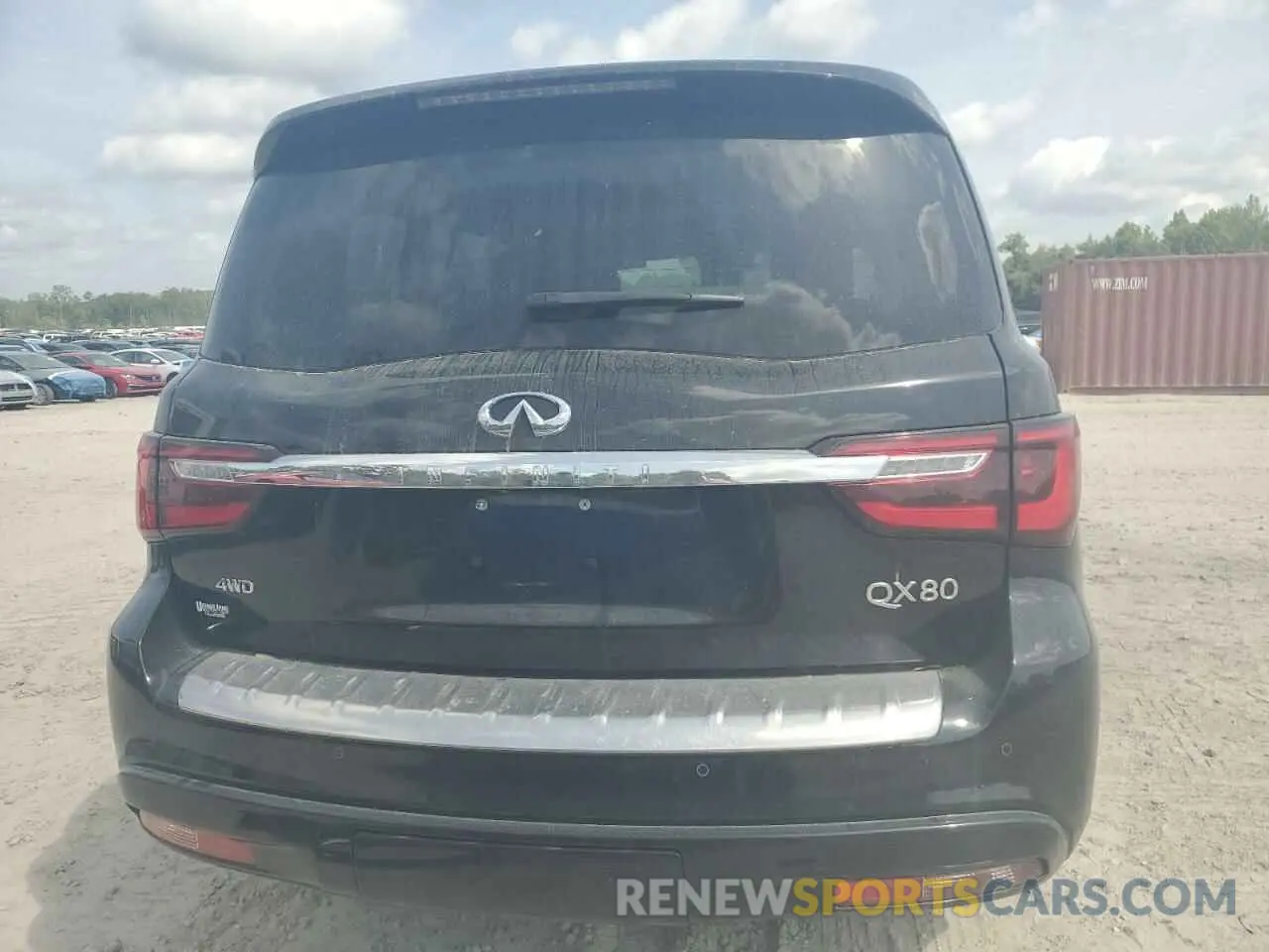 6 Photograph of a damaged car JN8AZ2NE7L9255940 INFINITI QX80 2020