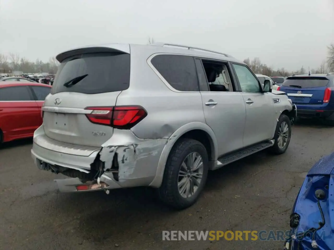 3 Photograph of a damaged car JN8AZ2NE9L9253459 INFINITI QX80 2020