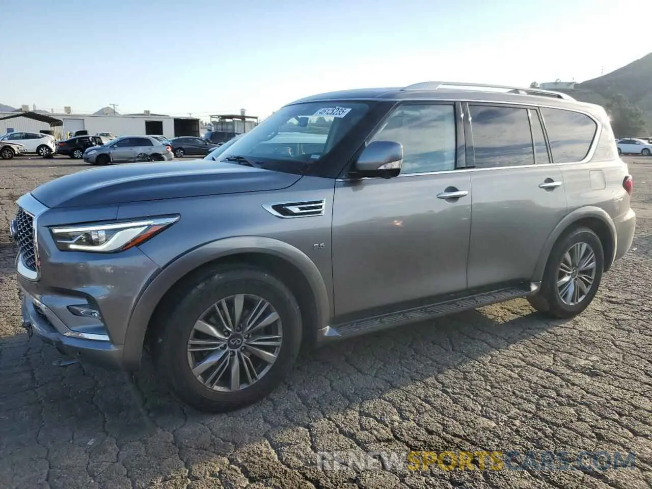 1 Photograph of a damaged car JN8AZ2NF0L9701239 INFINITI QX80 2020