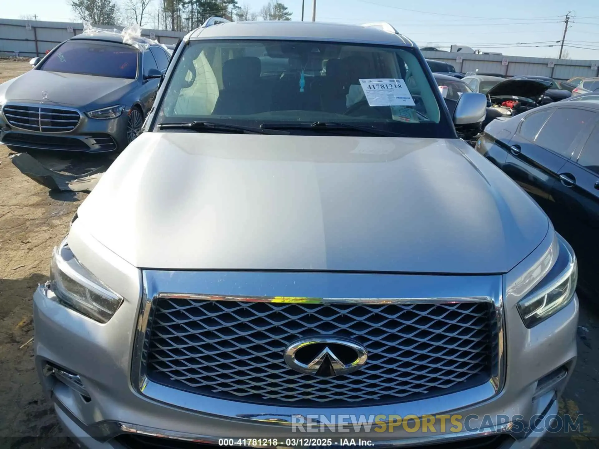 12 Photograph of a damaged car JN8AZ2NF2L9704045 INFINITI QX80 2020