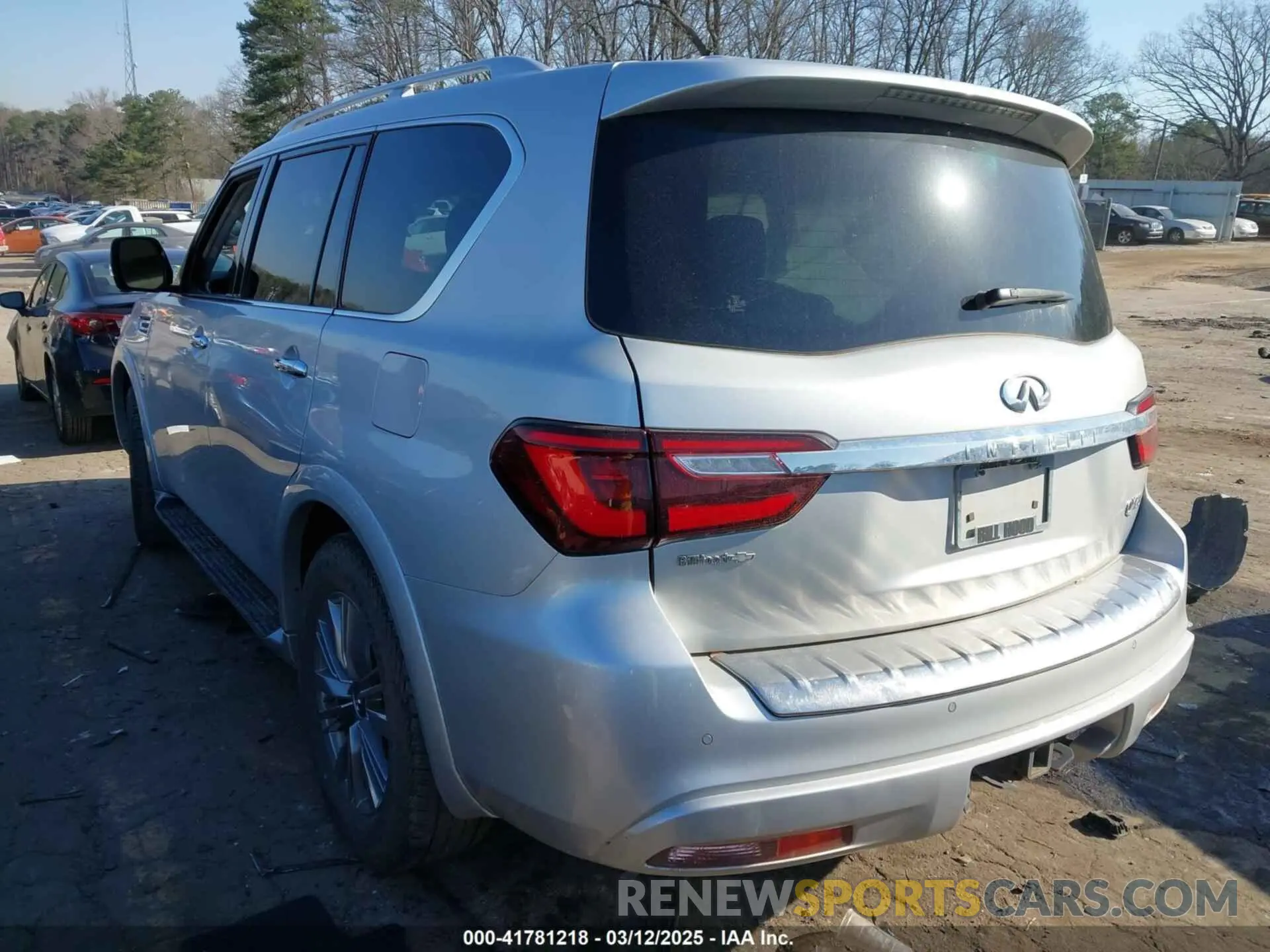 3 Photograph of a damaged car JN8AZ2NF2L9704045 INFINITI QX80 2020