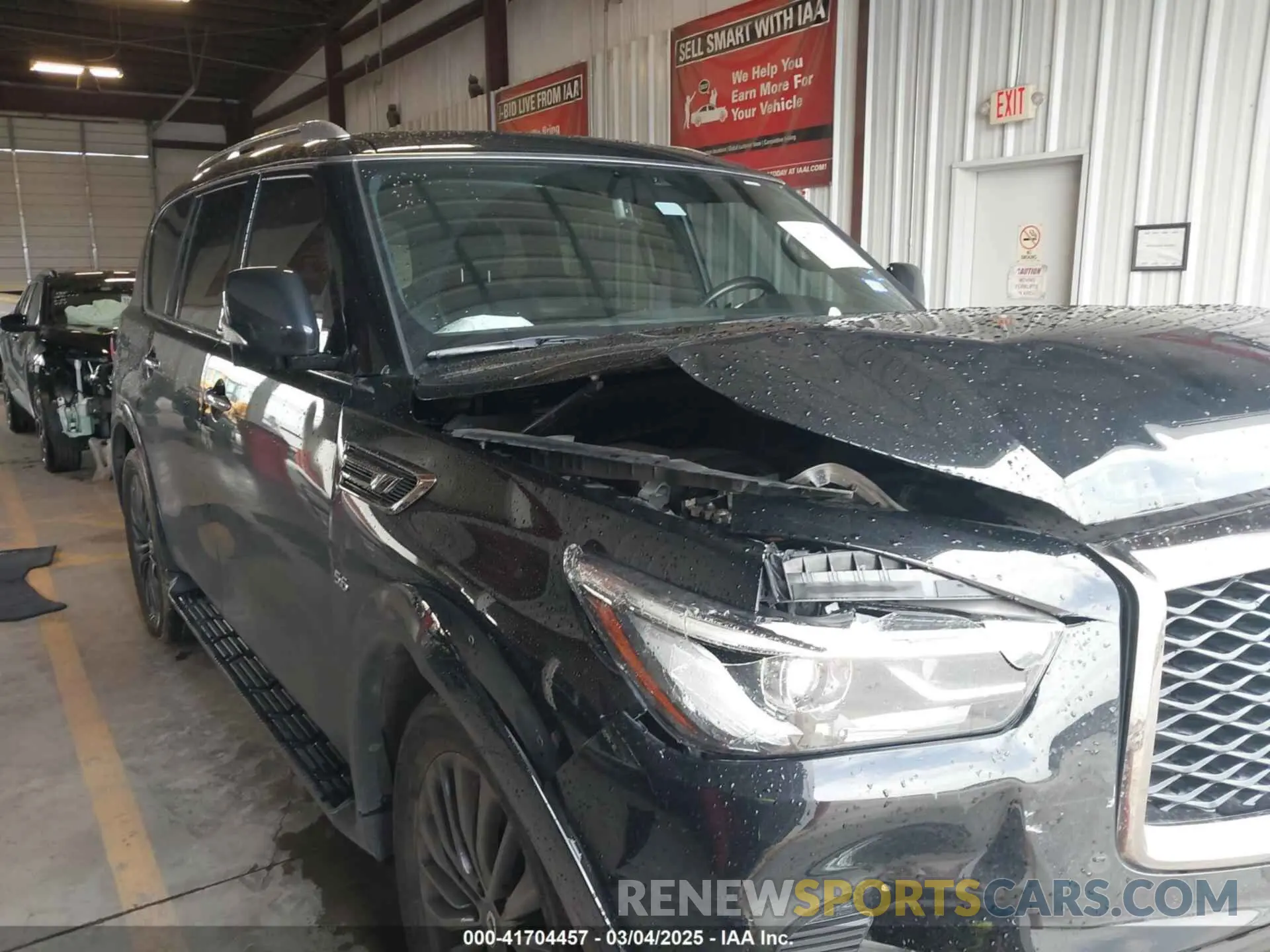 1 Photograph of a damaged car JN8AZ2NF3L9700036 INFINITI QX80 2020