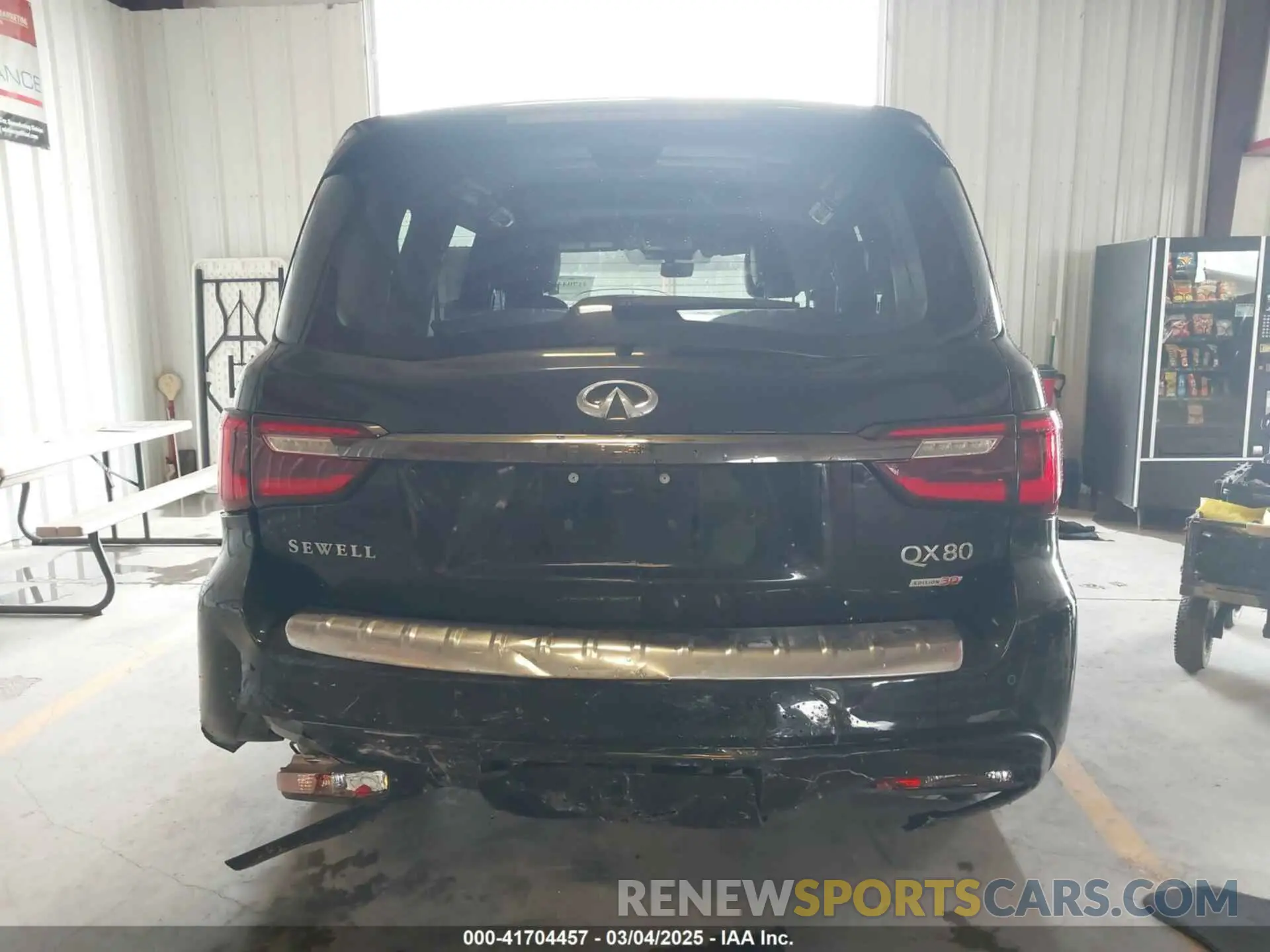 16 Photograph of a damaged car JN8AZ2NF3L9700036 INFINITI QX80 2020