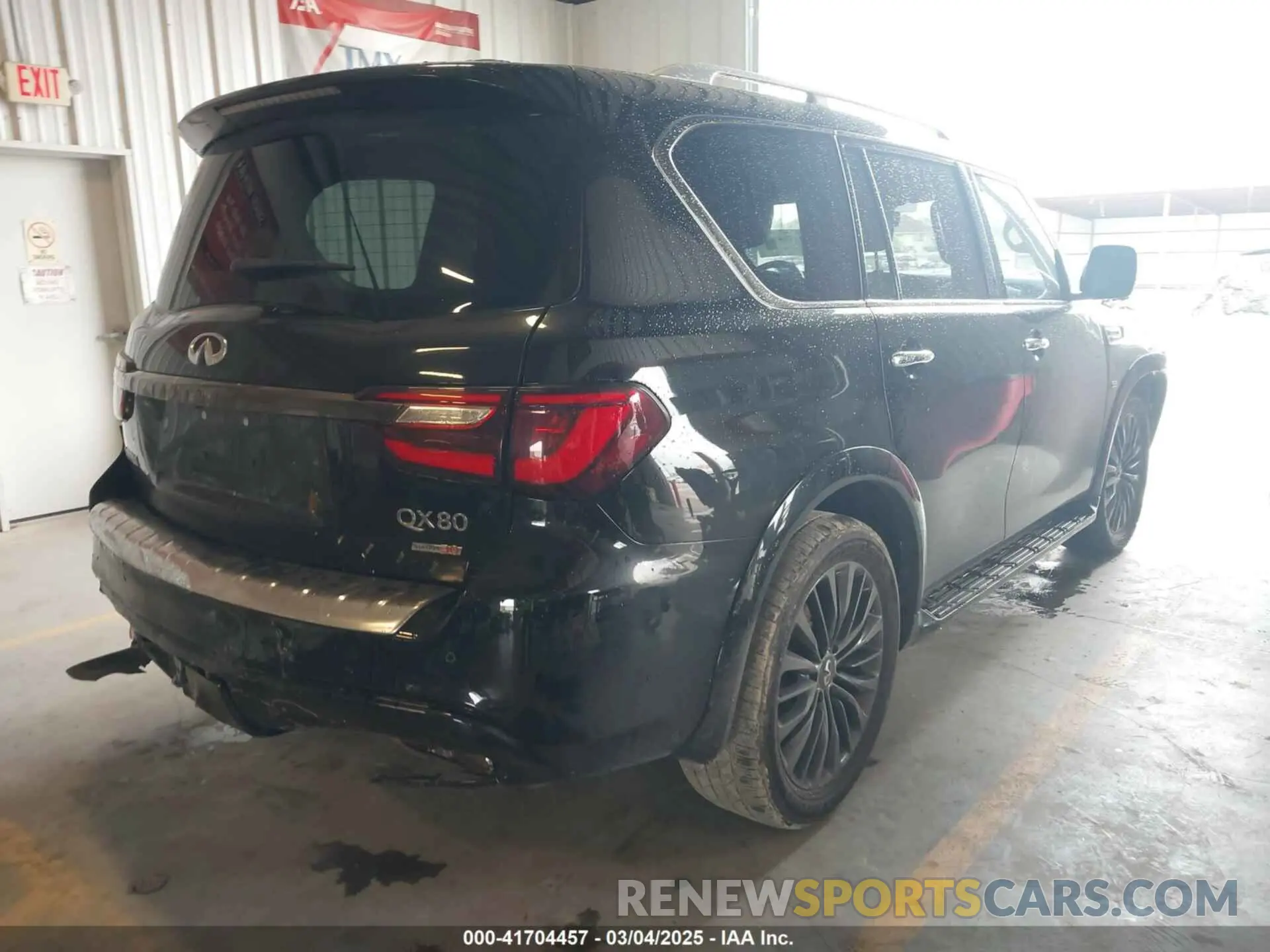 4 Photograph of a damaged car JN8AZ2NF3L9700036 INFINITI QX80 2020