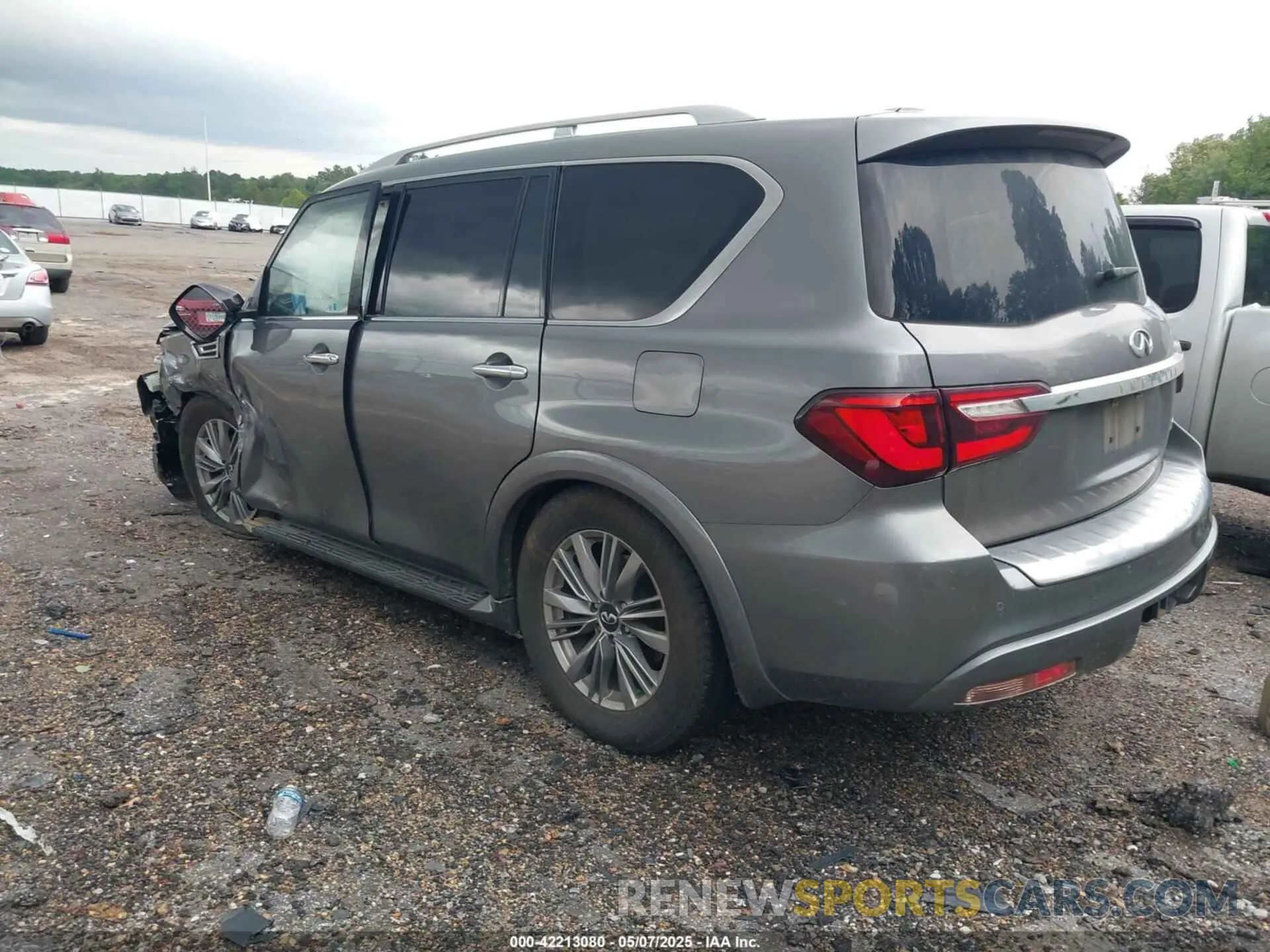 3 Photograph of a damaged car JN8AZ2NF5L9705321 INFINITI QX80 2020