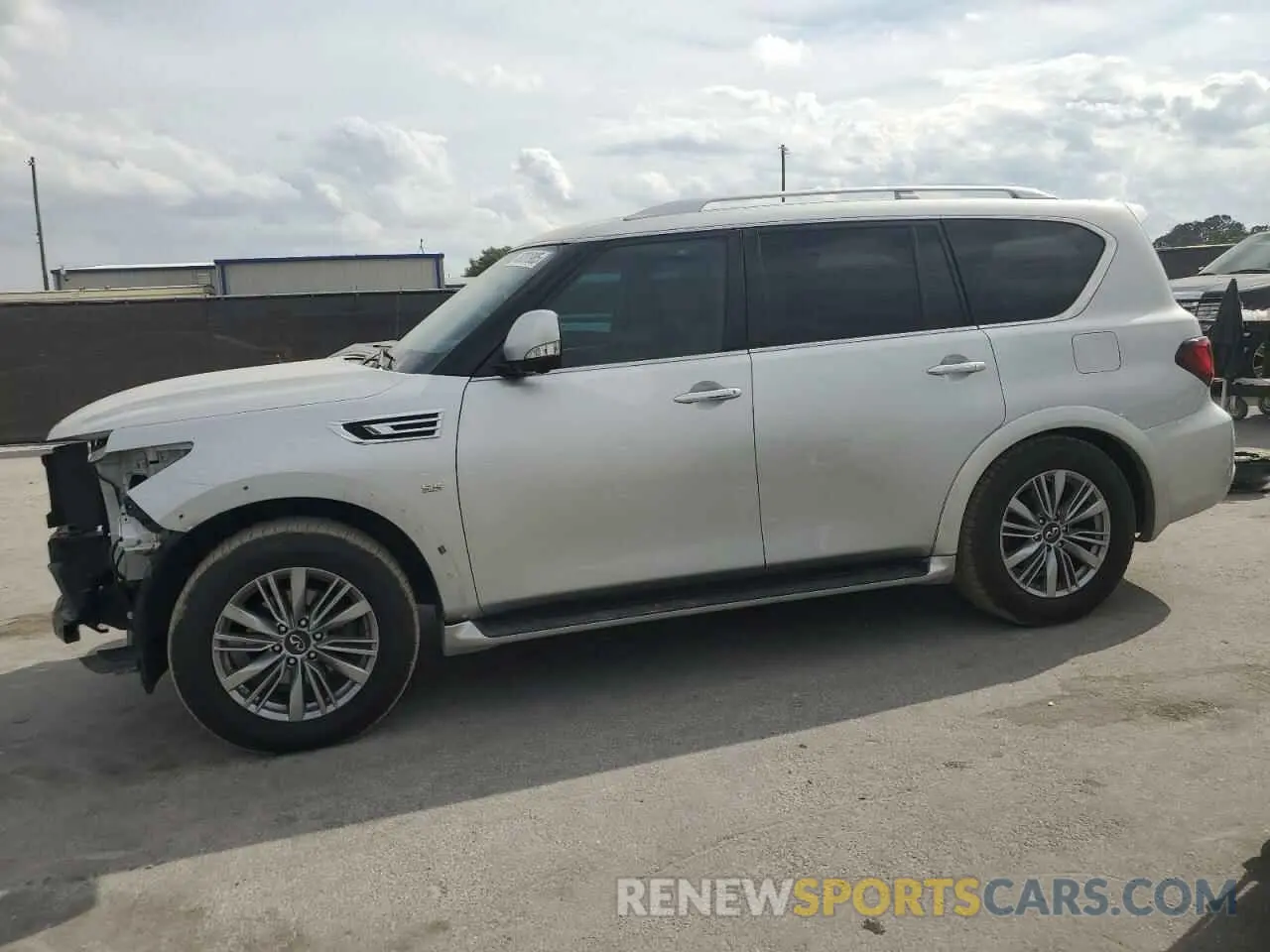 1 Photograph of a damaged car JN8AZ2NF6L9703402 INFINITI QX80 2020