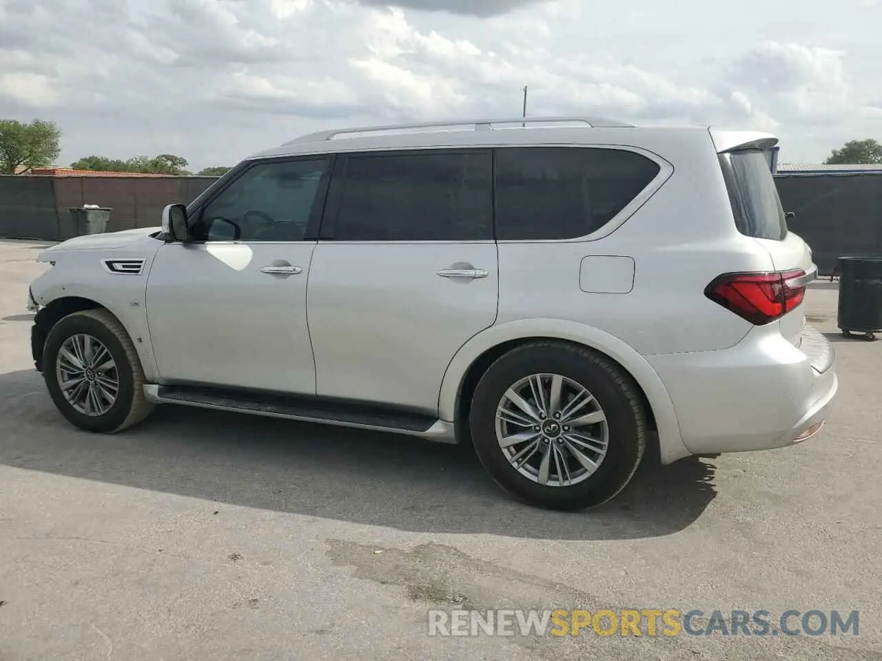 2 Photograph of a damaged car JN8AZ2NF6L9703402 INFINITI QX80 2020