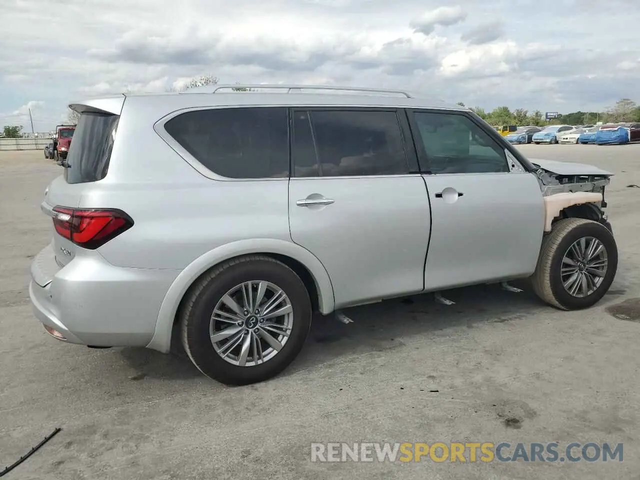 3 Photograph of a damaged car JN8AZ2NF6L9703402 INFINITI QX80 2020