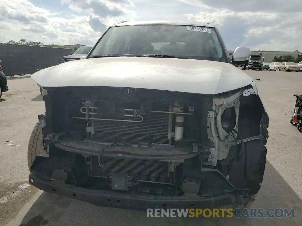 5 Photograph of a damaged car JN8AZ2NF6L9703402 INFINITI QX80 2020