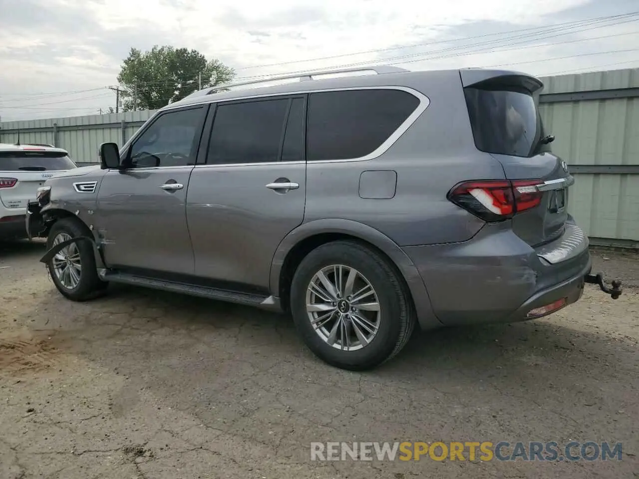 2 Photograph of a damaged car JN8AZ2NF8L9704356 INFINITI QX80 2020