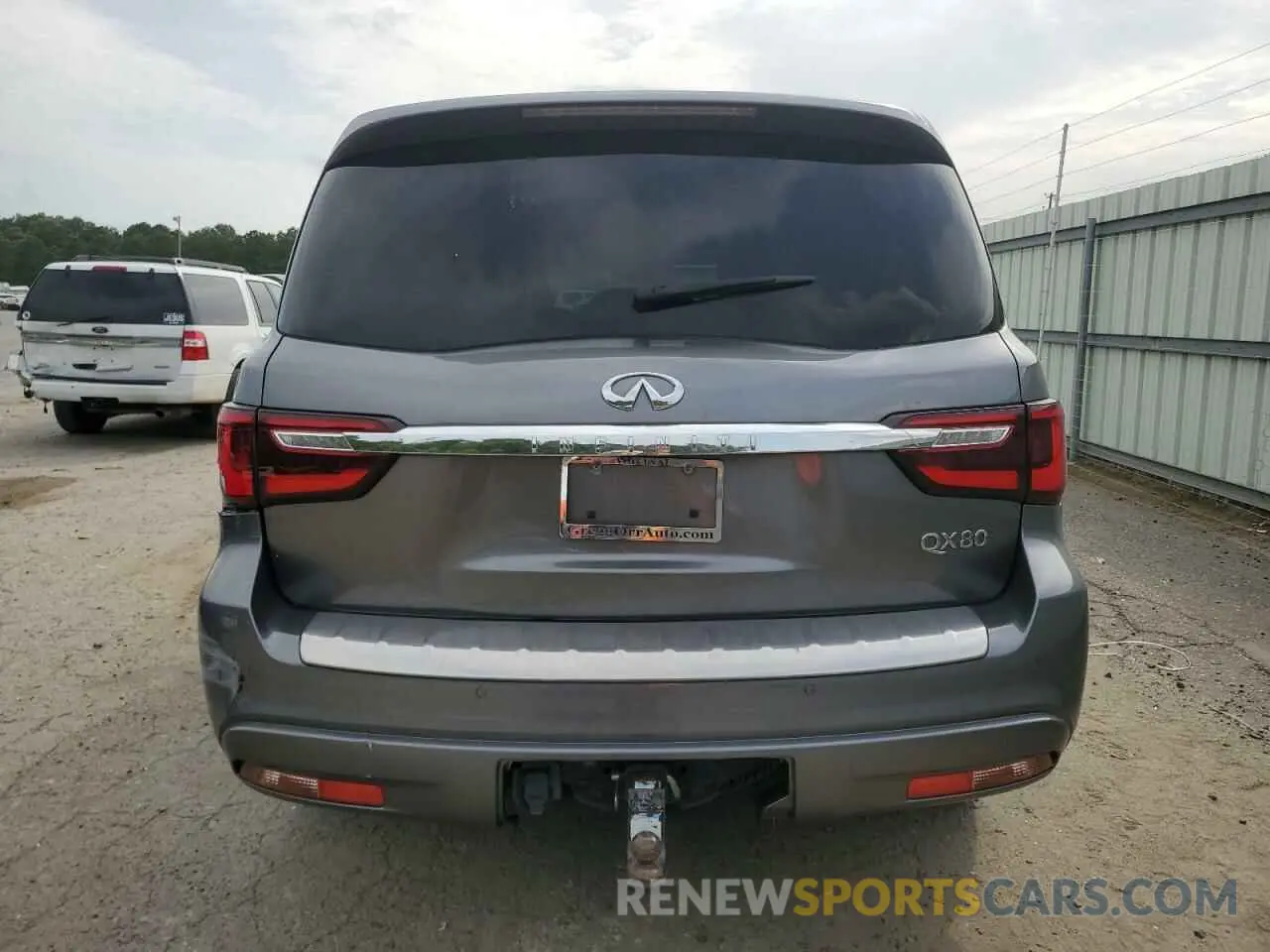 6 Photograph of a damaged car JN8AZ2NF8L9704356 INFINITI QX80 2020