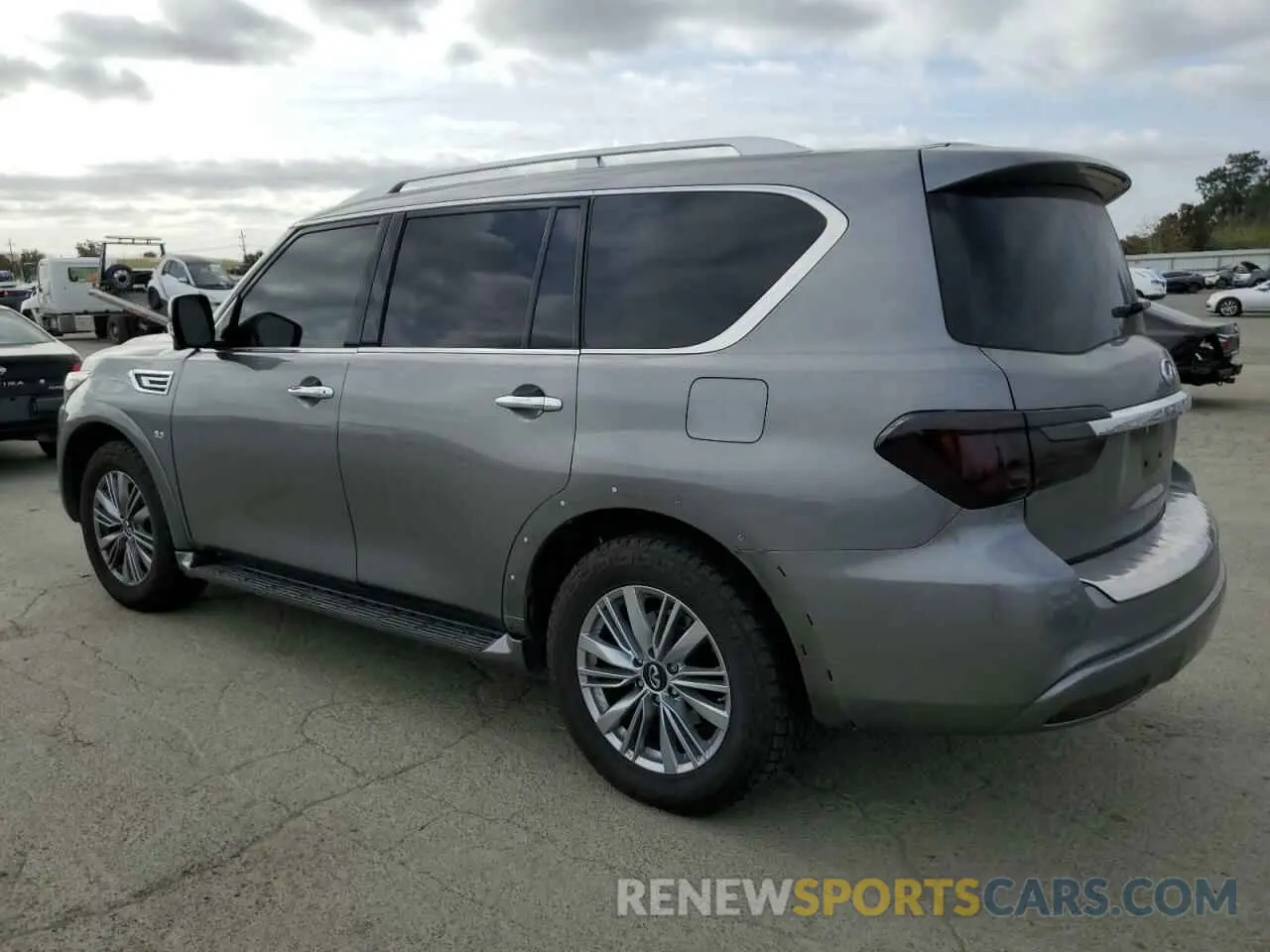 2 Photograph of a damaged car JN8AZ2NF9L9701773 INFINITI QX80 2020
