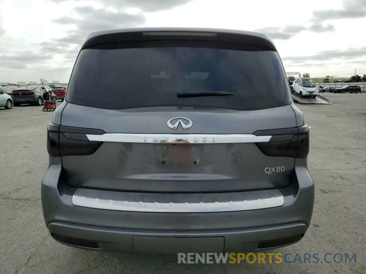 6 Photograph of a damaged car JN8AZ2NF9L9701773 INFINITI QX80 2020