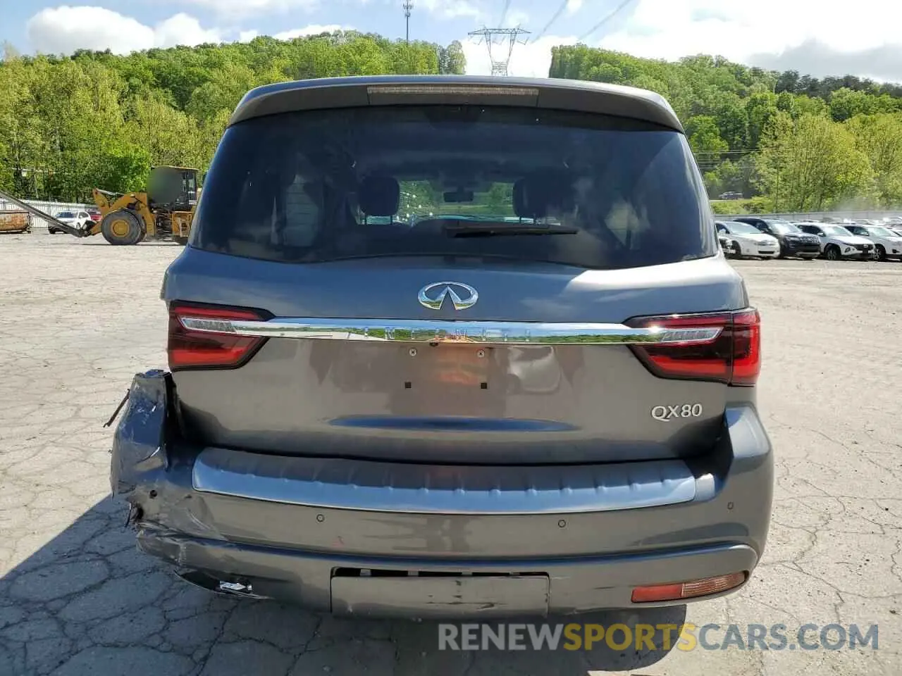 6 Photograph of a damaged car JN8AZ2NFXL9703516 INFINITI QX80 2020