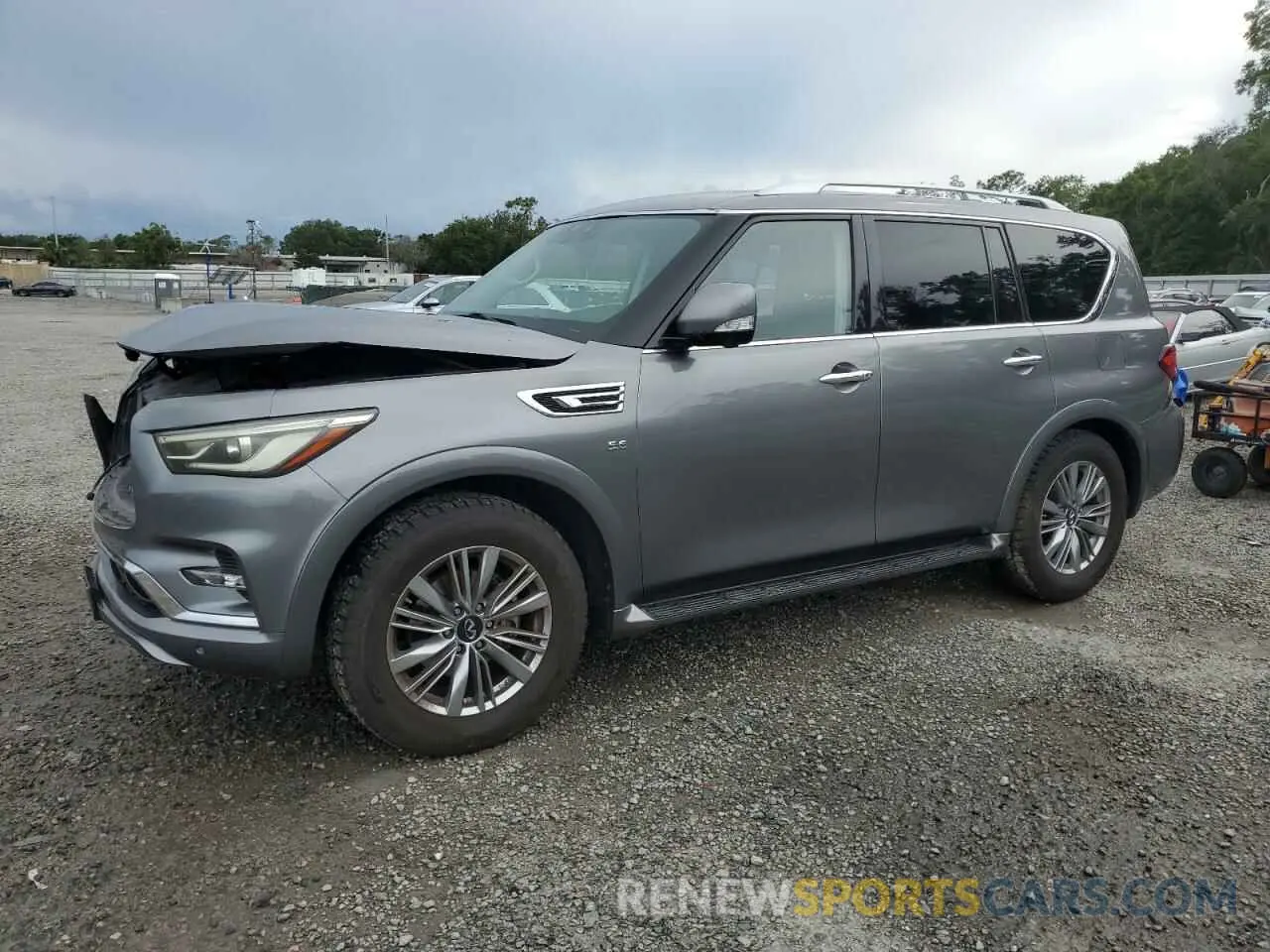 1 Photograph of a damaged car JN8AZ2NFXL9703984 INFINITI QX80 2020