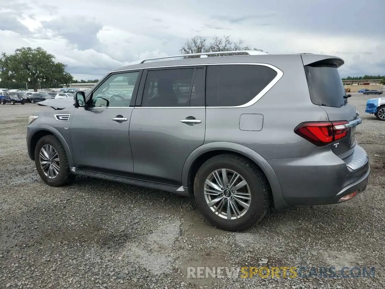 2 Photograph of a damaged car JN8AZ2NFXL9703984 INFINITI QX80 2020