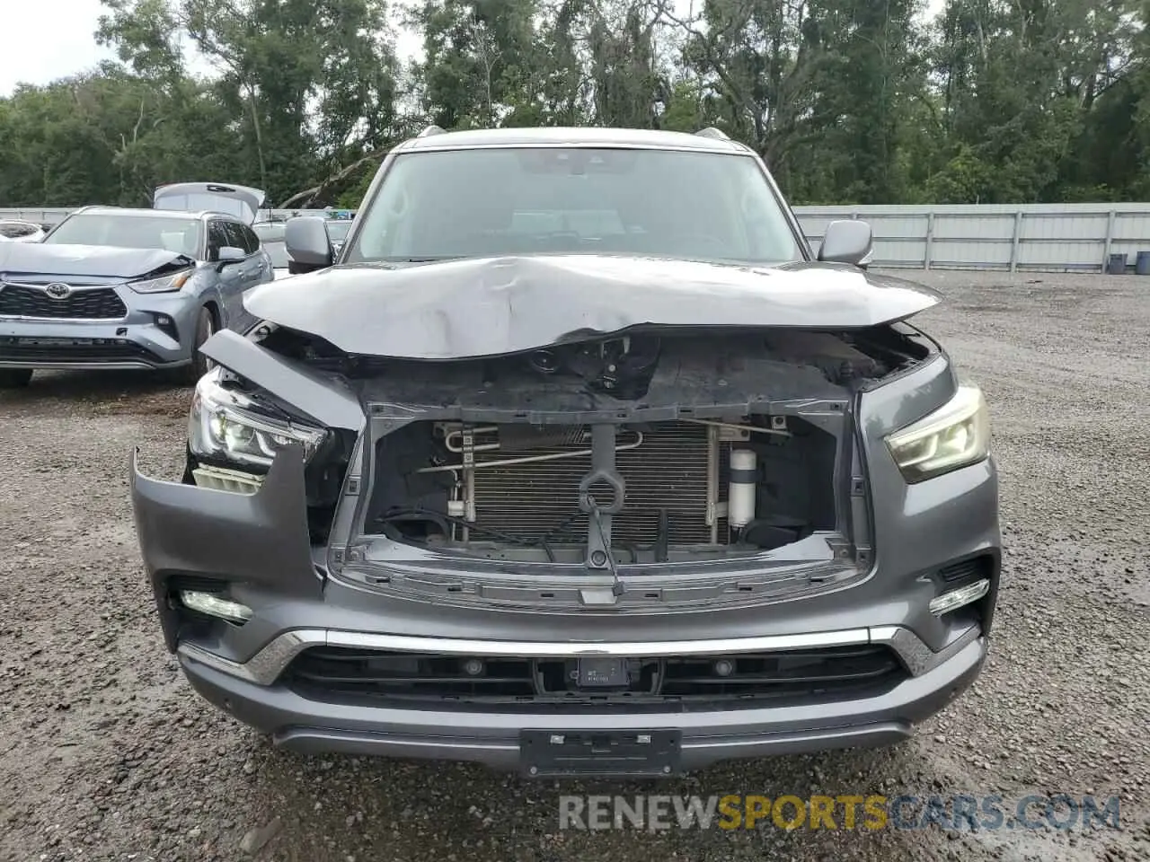5 Photograph of a damaged car JN8AZ2NFXL9703984 INFINITI QX80 2020
