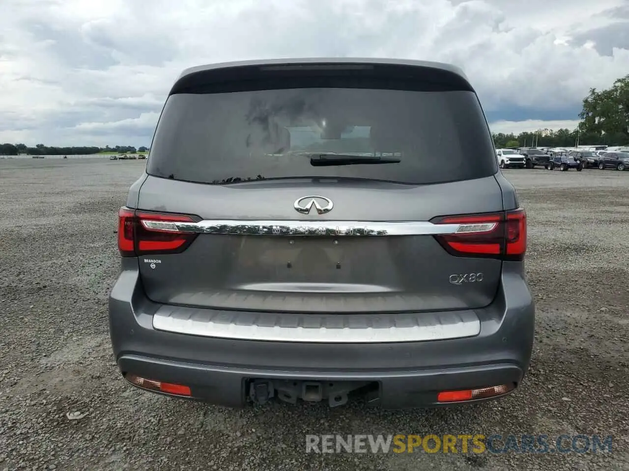 6 Photograph of a damaged car JN8AZ2NFXL9703984 INFINITI QX80 2020