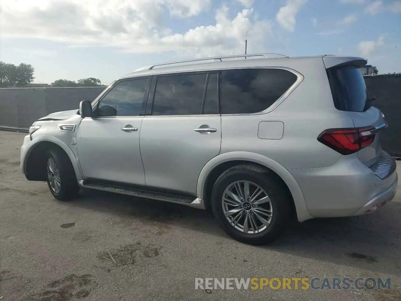 2 Photograph of a damaged car JN8AZ2NFXL9704925 INFINITI QX80 2020