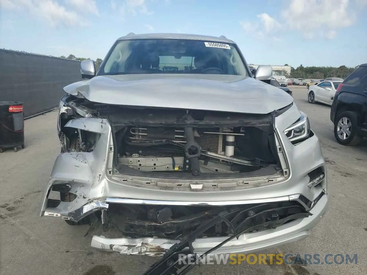 5 Photograph of a damaged car JN8AZ2NFXL9704925 INFINITI QX80 2020