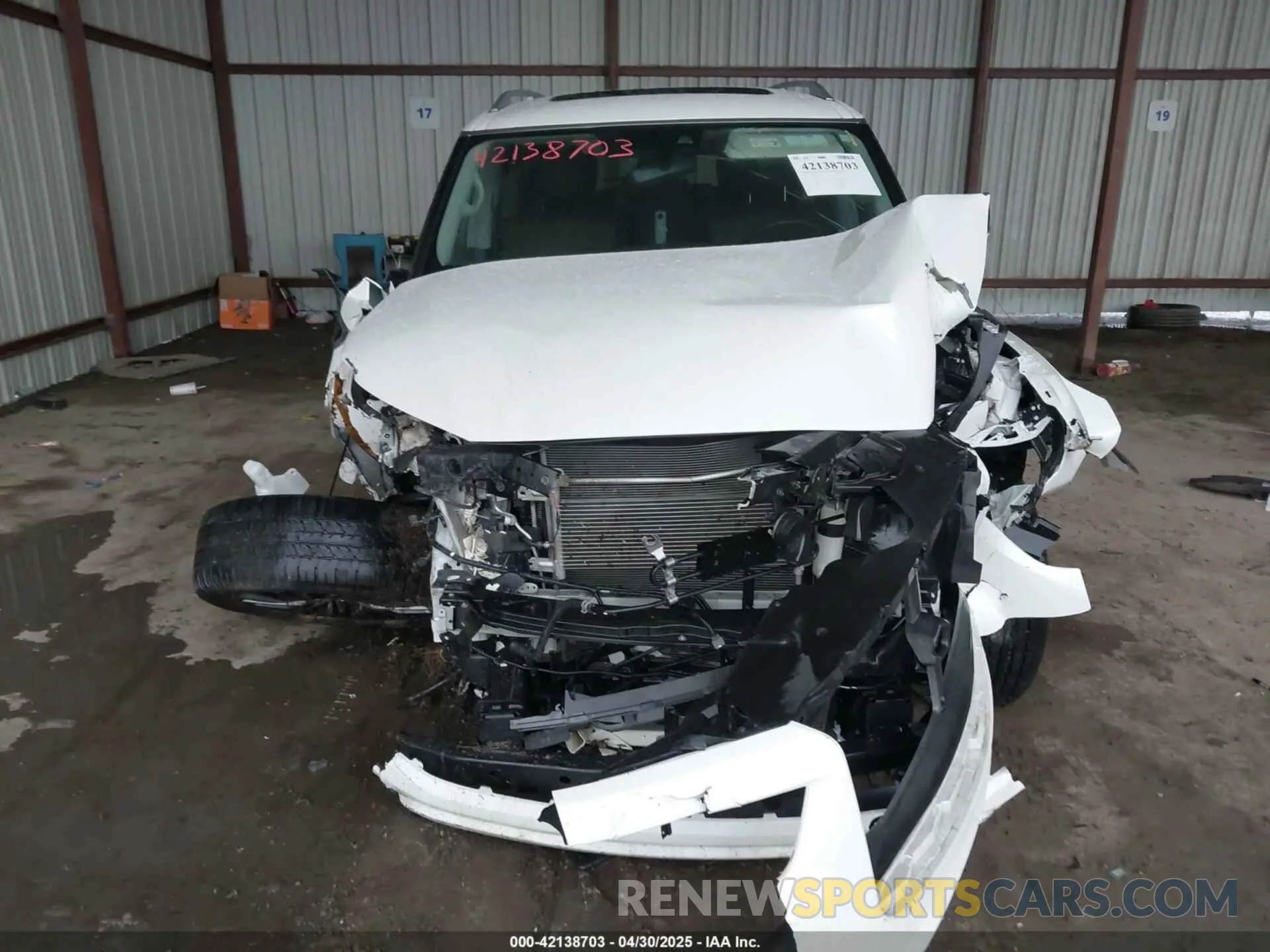 13 Photograph of a damaged car JN8AZ2AD0M9861448 INFINITI QX80 2021