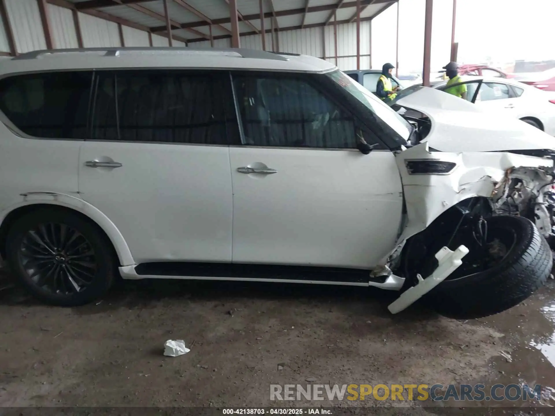 14 Photograph of a damaged car JN8AZ2AD0M9861448 INFINITI QX80 2021
