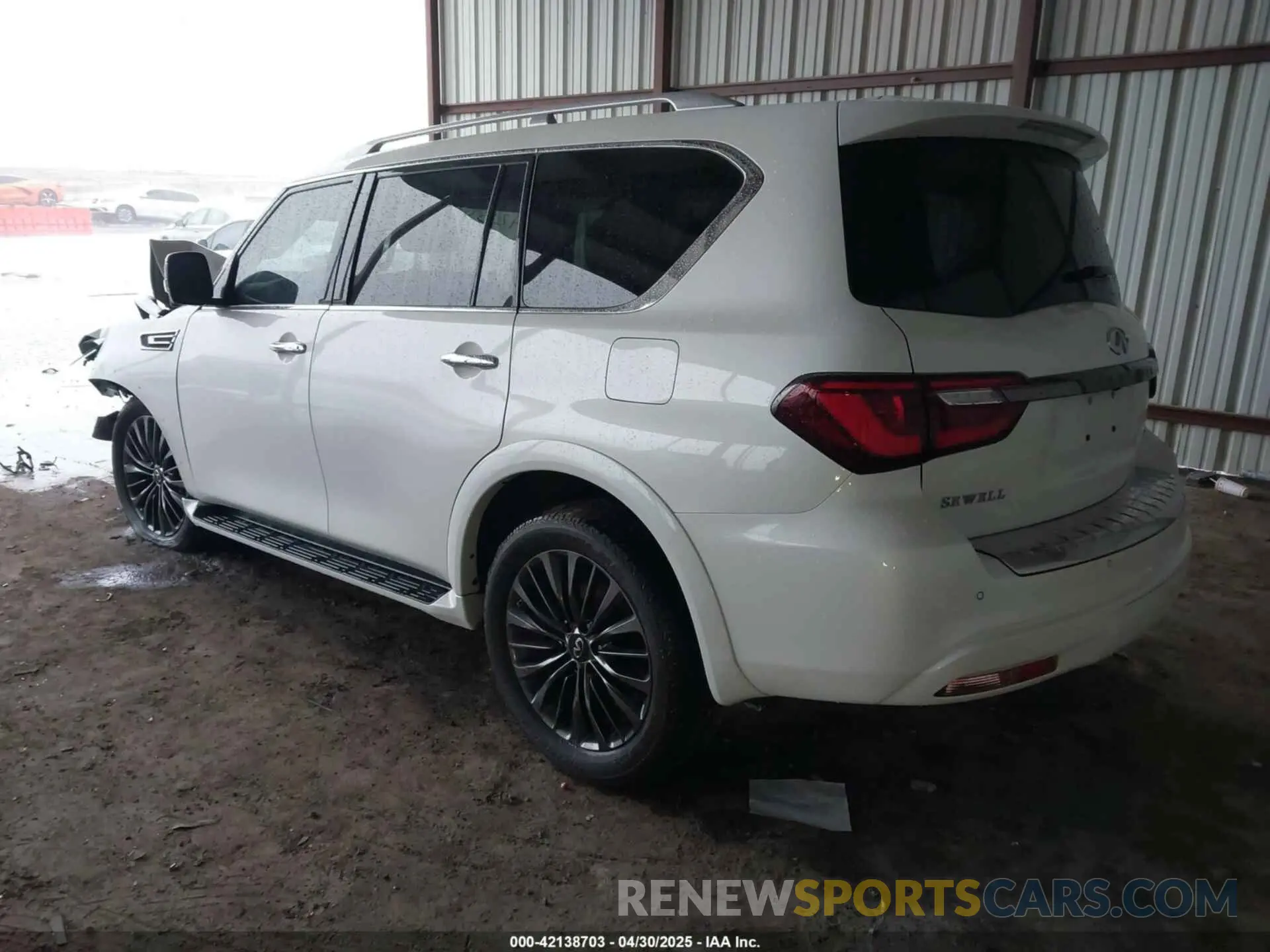 3 Photograph of a damaged car JN8AZ2AD0M9861448 INFINITI QX80 2021