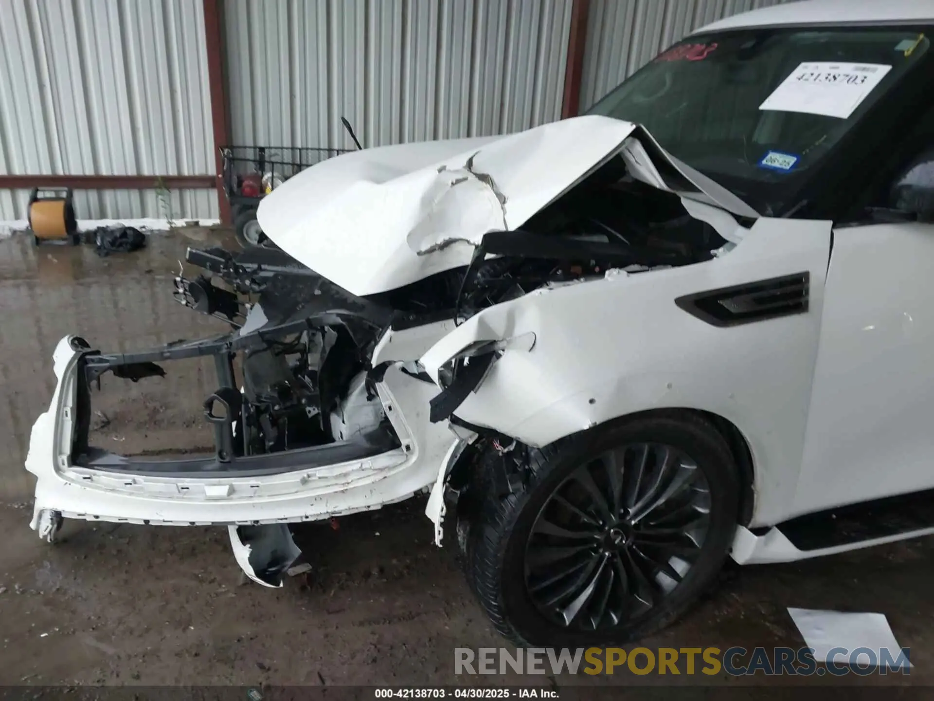 6 Photograph of a damaged car JN8AZ2AD0M9861448 INFINITI QX80 2021