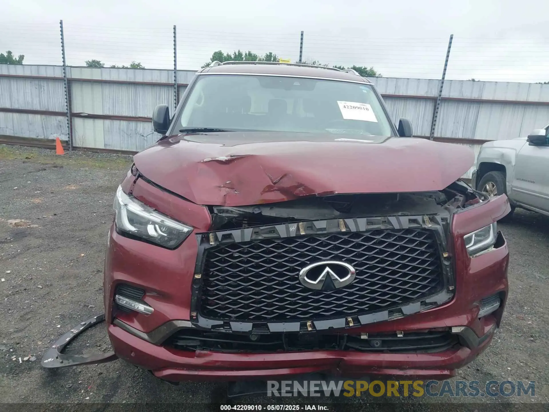 6 Photograph of a damaged car JN8AZ2AD6M9861583 INFINITI QX80 2021