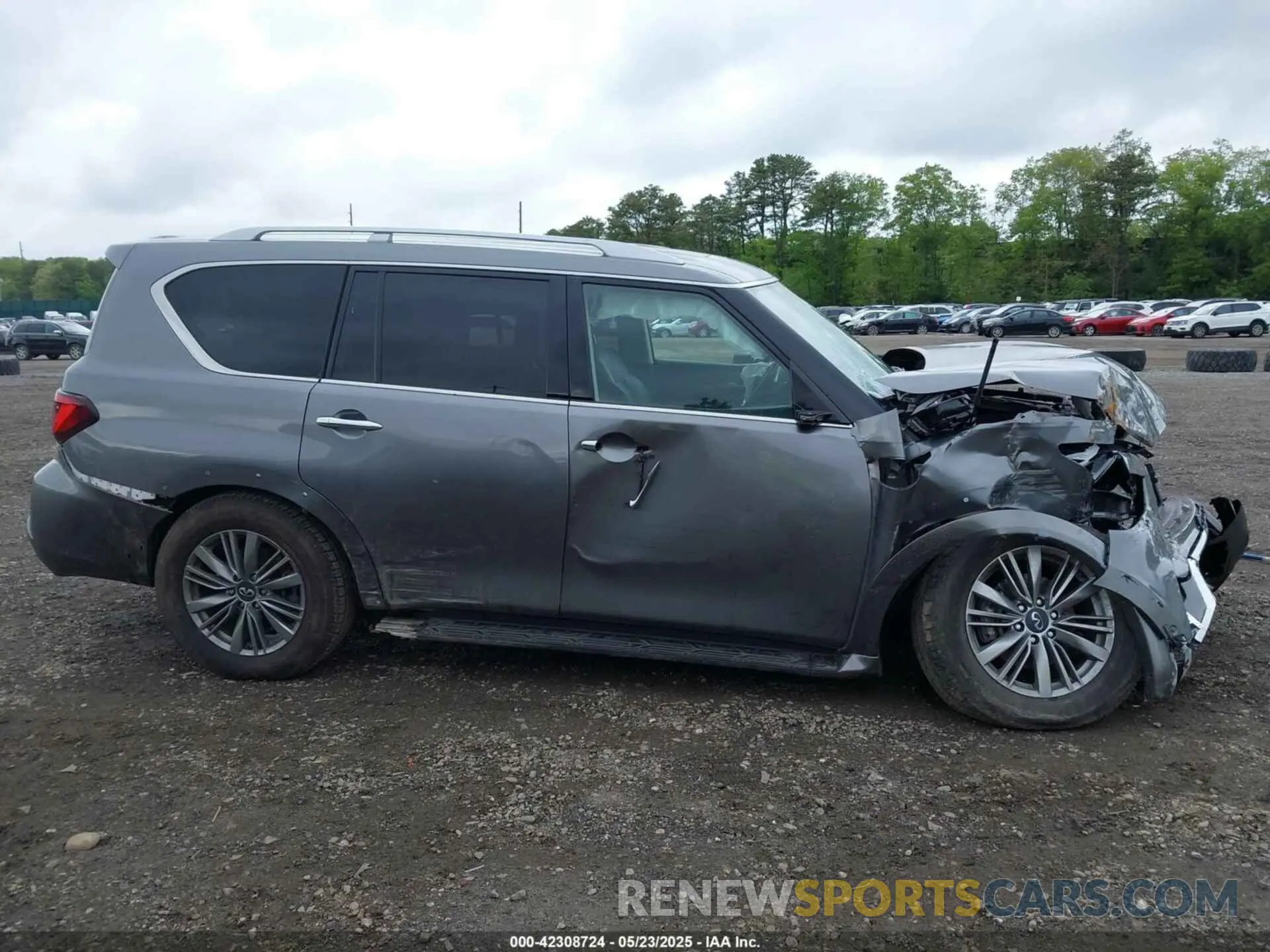 13 Photograph of a damaged car JN8AZ2AD7M9861561 INFINITI QX80 2021