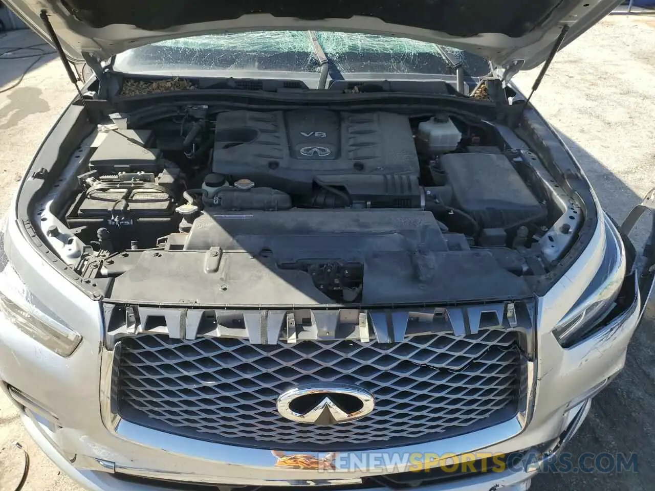 12 Photograph of a damaged car JN8AZ2AE0M9271825 INFINITI QX80 2021