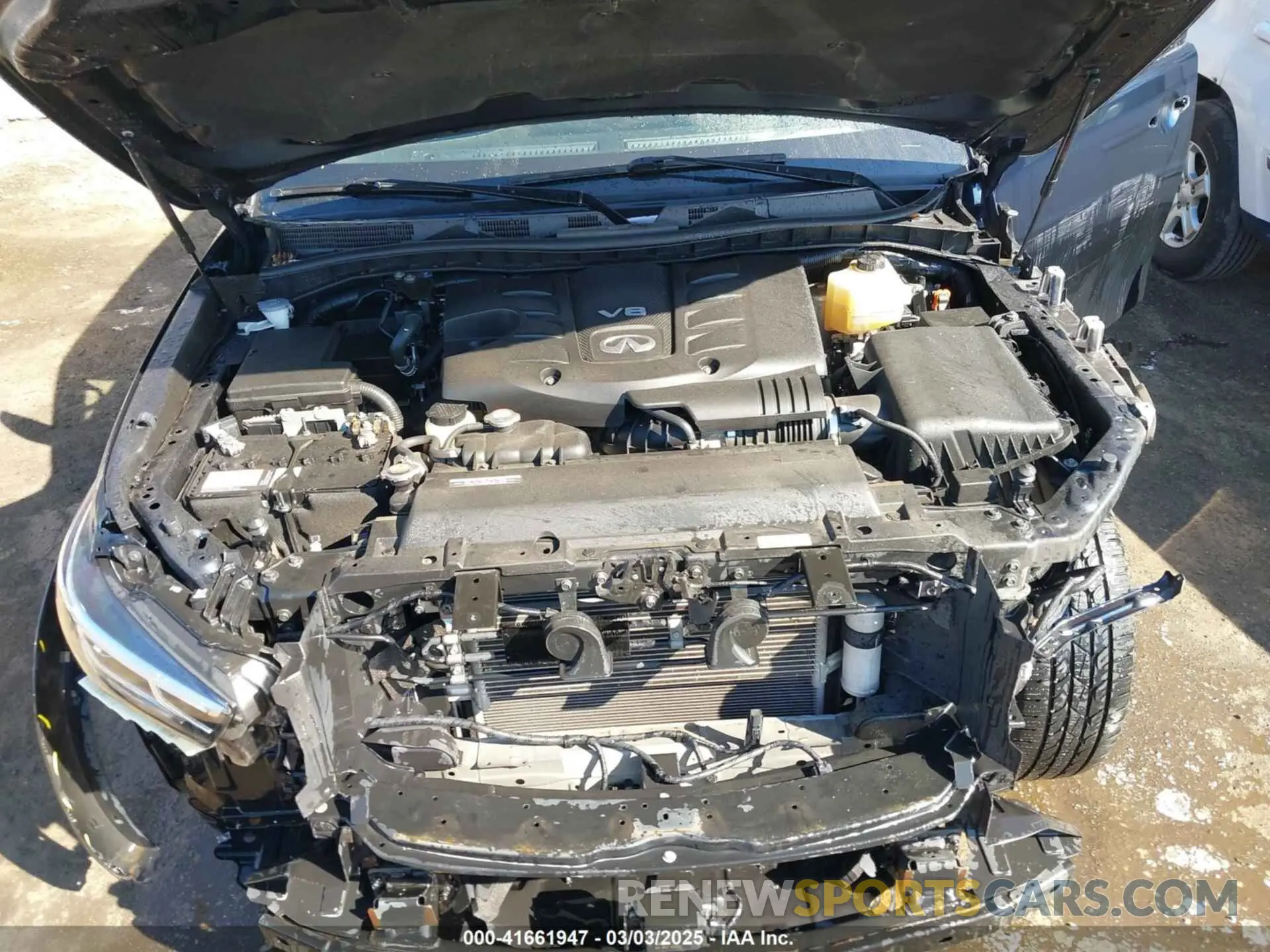 10 Photograph of a damaged car JN8AZ2AE1M9272448 INFINITI QX80 2021