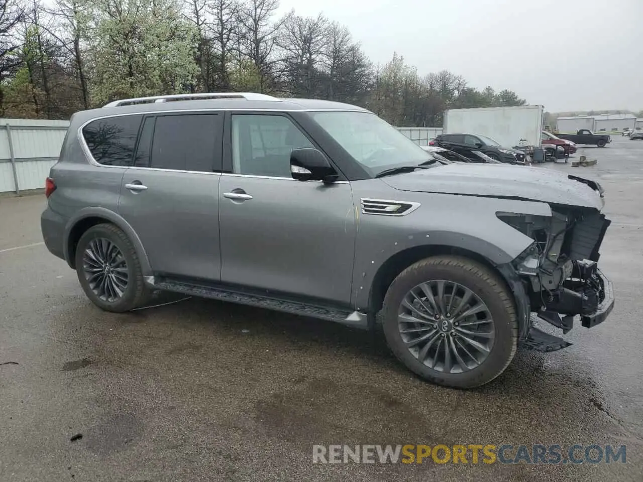 4 Photograph of a damaged car JN8AZ2AE3M9267803 INFINITI QX80 2021