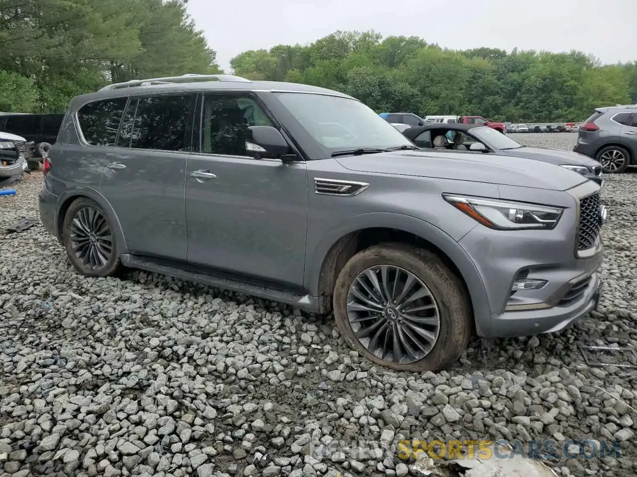 4 Photograph of a damaged car JN8AZ2AE4M9267843 INFINITI QX80 2021