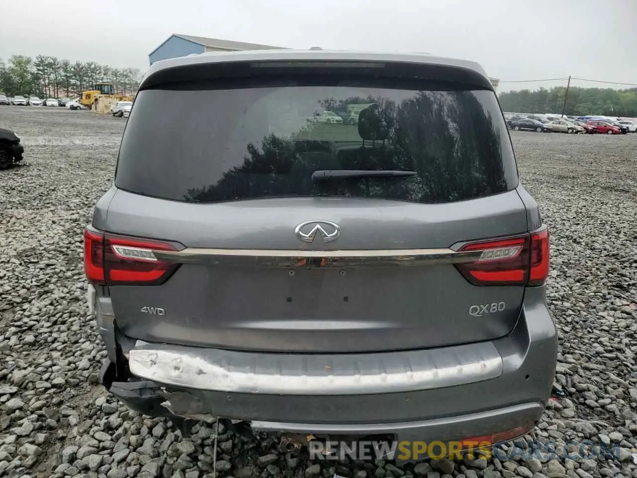 6 Photograph of a damaged car JN8AZ2AE4M9267843 INFINITI QX80 2021