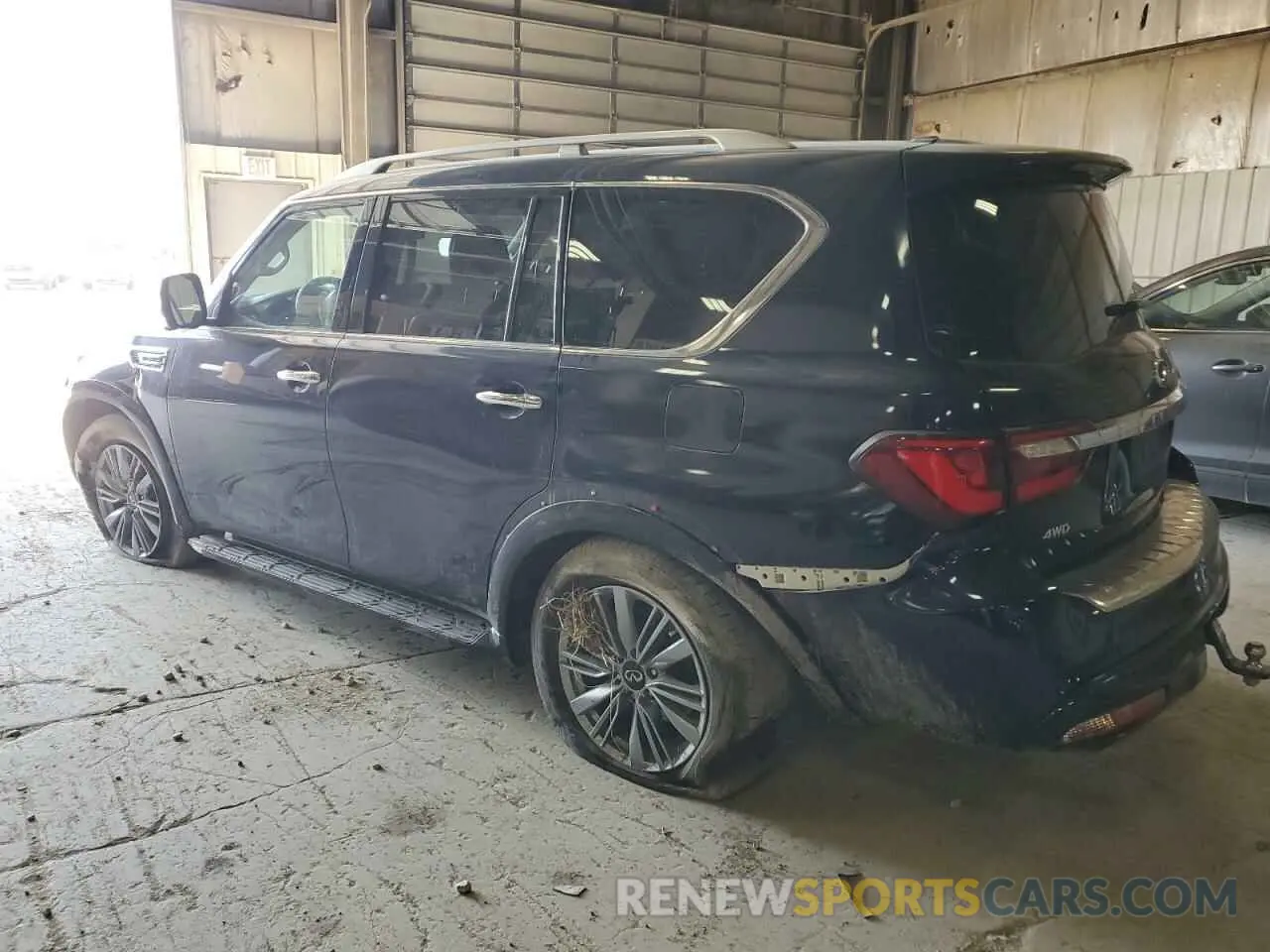 2 Photograph of a damaged car JN8AZ2AE4M9271181 INFINITI QX80 2021