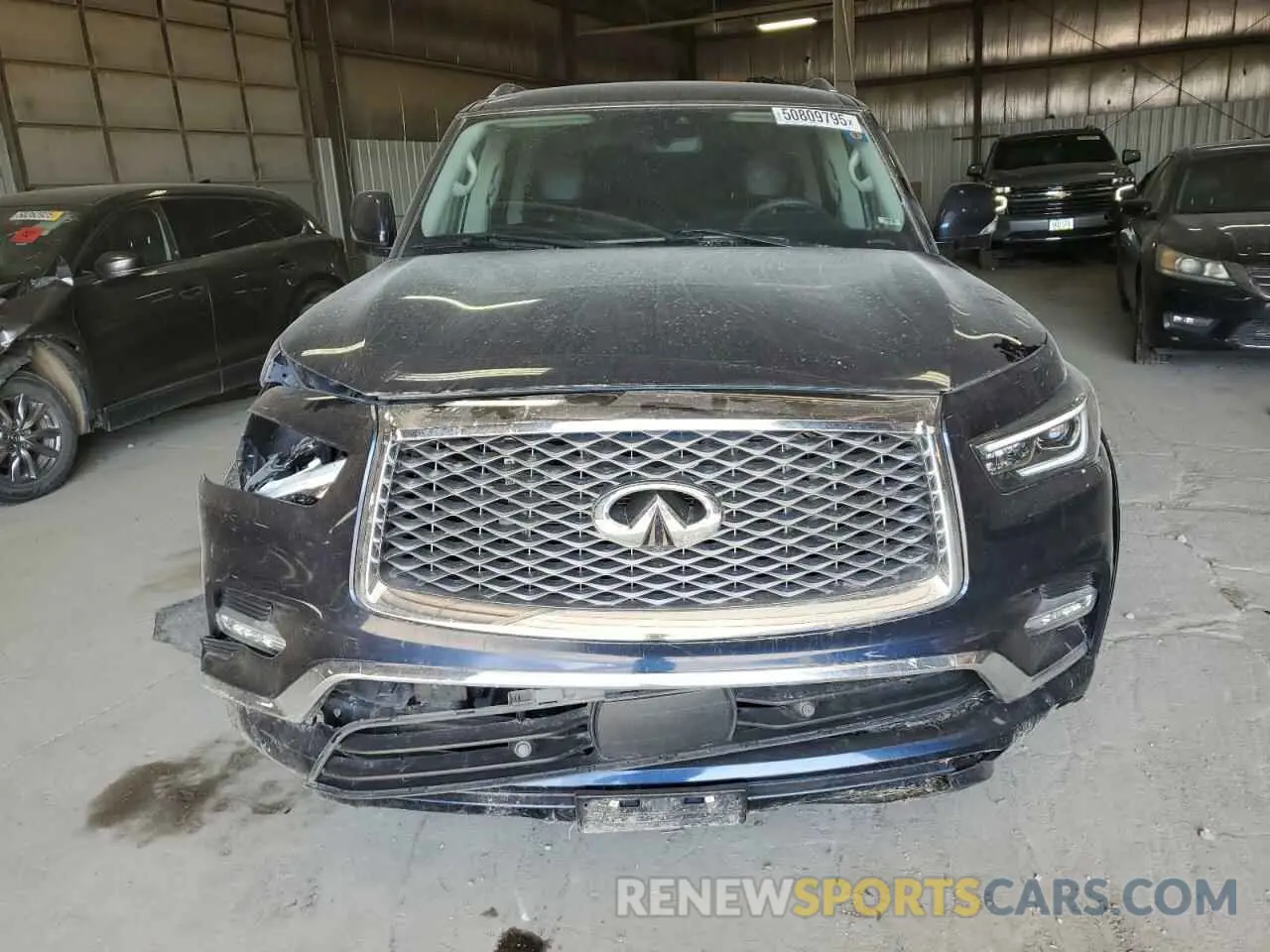 5 Photograph of a damaged car JN8AZ2AE4M9271181 INFINITI QX80 2021