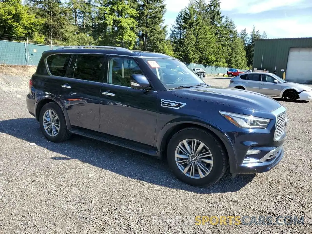 4 Photograph of a damaged car JN8AZ2AE5M9270539 INFINITI QX80 2021