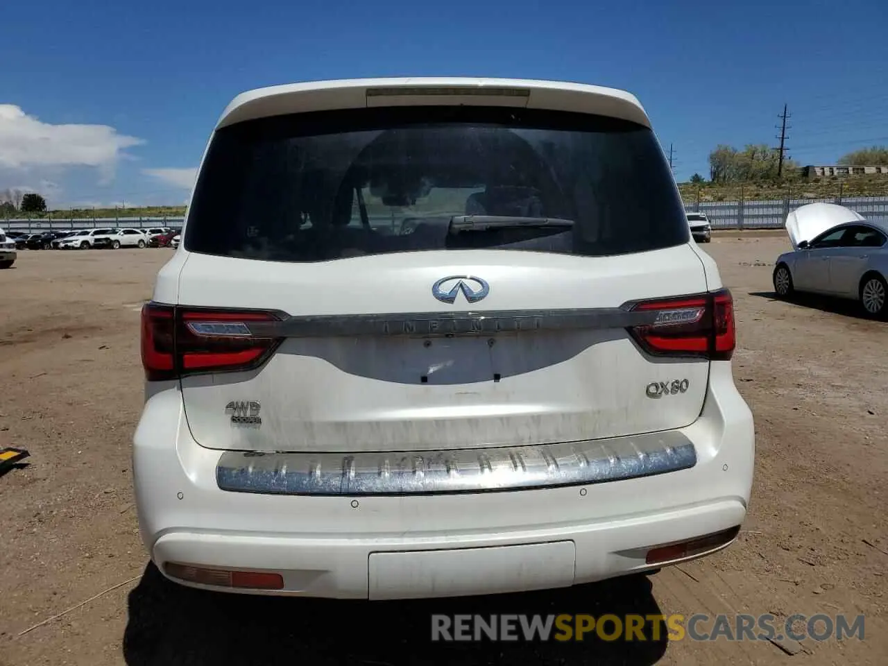 6 Photograph of a damaged car JN8AZ2AE8M9268428 INFINITI QX80 2021